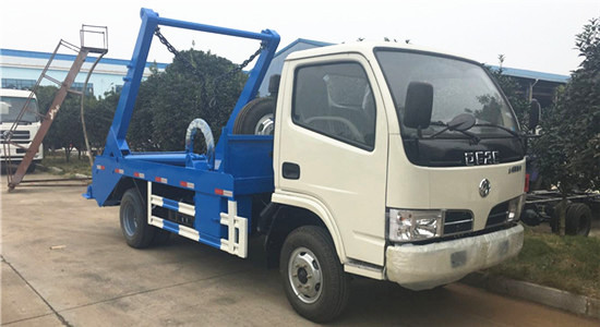 東風多利卡擺臂式垃圾車︱5噸擺臂式垃圾車圖片