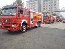 16方水罐消防車(chē)_重汽豪沃后雙橋水罐消防車(chē)報(bào)價(jià)配置